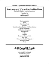 Instrumental Warm Ups and Builders Flexible Instrumentation band method book cover